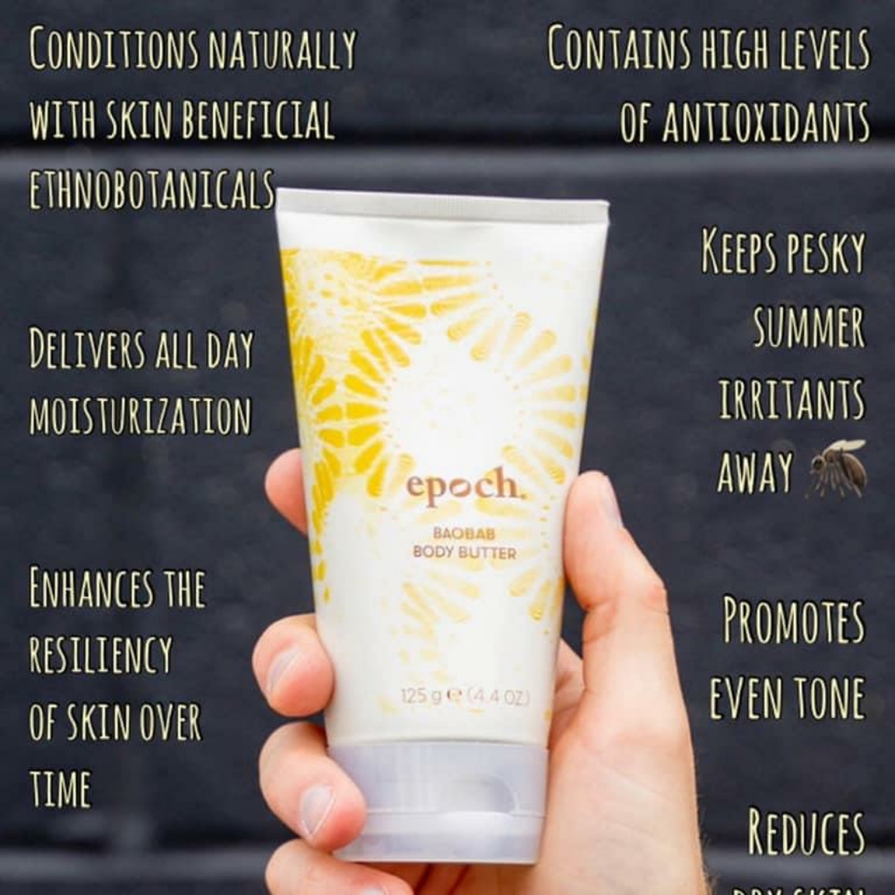 Baobab body butter